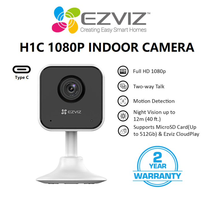 H1C Cámara Ezviz Interna 1080p Full HD interna